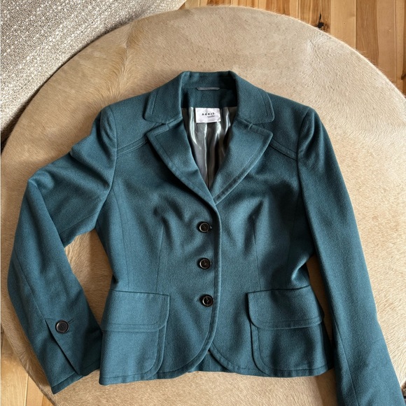Akris Jackets & Blazers - Akris Punto blazer- damn great peacock teal- lux